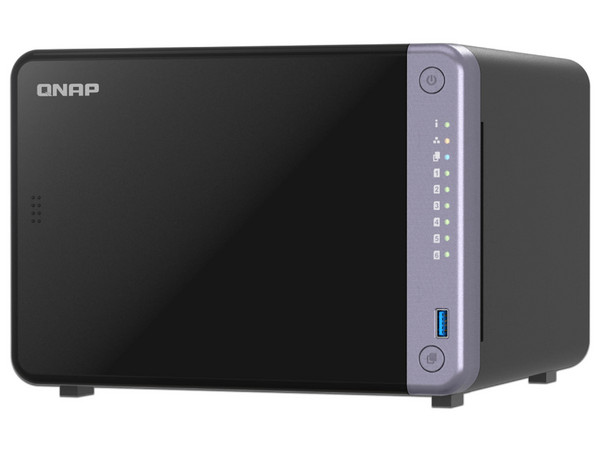 Servidor NAS QNAP TS-632X-US: 
Procesador Alpine AL524 (hasta 2.0 GHz), 
Memoria de 4GB, 
6 Puertos SATA III Disponibles, 
Conectividad 10GbE,
S.O. No Incluido.