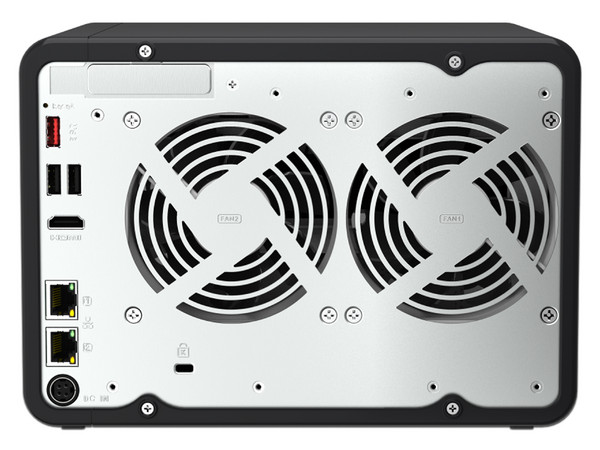 Servidor NAS QNAP TS-664-8G-US: 
Procesador Intel Celeron N5095 (hasta 2.9 GHz), 
Memoria de 8GB DDR4, 
6 Bahías SATA (No Incluye Discos Duros).