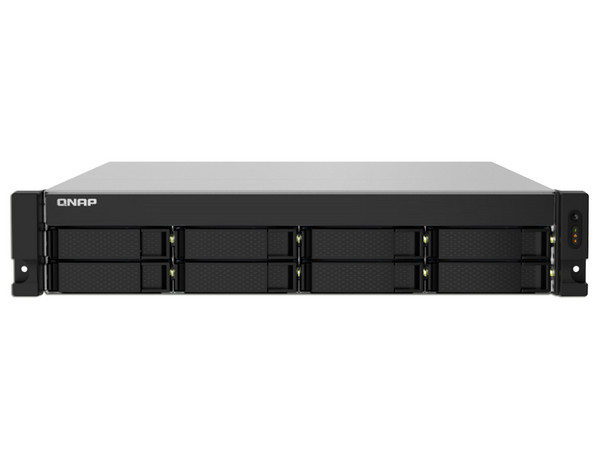 Almacenamiento NAS QNAP TS-832PXU-RP-4G: 
Procesador AnnapurnaLabs Alpine AL324 (hasta 1.7 GHz), 
Hasta 8 bahías SATA, 
Ethernet, USB, 
No incluye Discos Duros.