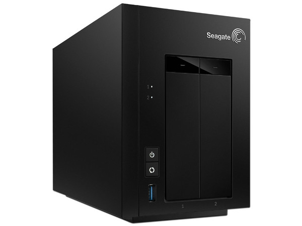 NAS Seagate STCT2000100 con 2 Bahías para Discos de 3.5”, 1 Puerto Gigabit, 512 MB DDR3, hasta 16TB capacidad de 2 x 4 TB.