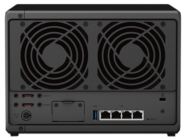 NAS Synology DiskStation DS1522+ con 5 bahías para Disco Duro hasta 90TB, USB 3.0, 4 Puertos Gigabit, (no incluye Discos Duros).