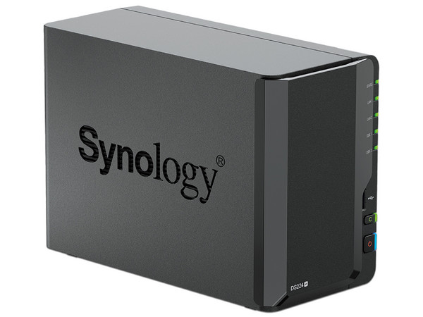 Servidor NAS Synology DiskStation SD224+: 
Procesador Intel Celeron J4125 (hasta 2.7 GHz),
 Memoria 2GB DDR4, 
hasta 2 Bahías SATA, 
No Incluye Discos Duros.