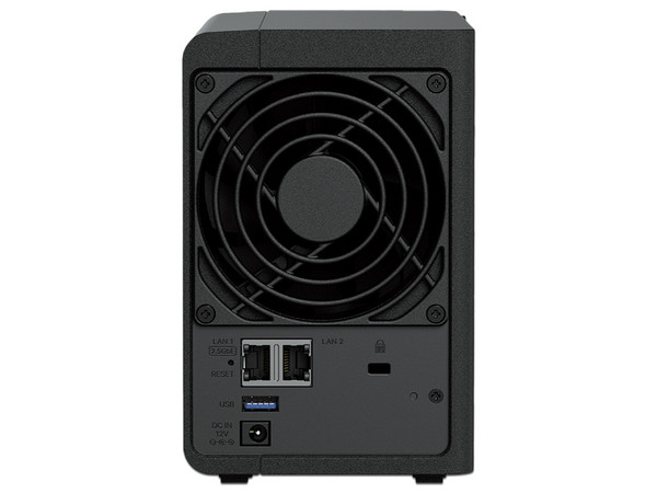 Servidor NAS Synology DiskStation DS225+: 
Procesador Intel Celeron J4125 (hasta 2.7 GHz), 
Memoria de 2GB DDR4, 
2 Bahias de Discos Duros (No Incluidos), 
Color Negro.