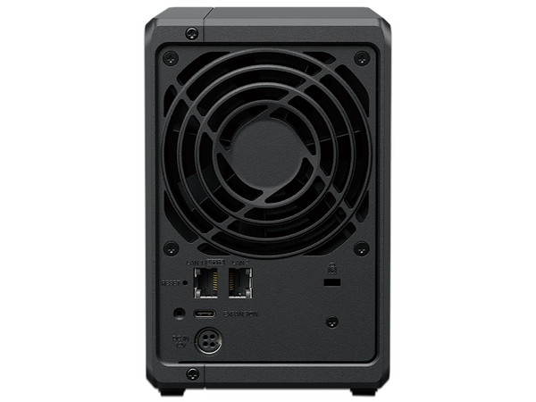 Servidor NAS Synology DiskStation DS725+: 
Procesador AMD Ryzen R1600 (hasta 3.1 GHz), 
Memoria de 4GB DDR4, 
Hasta 2 Bahías para Discos Duros (No Incluidos),
Color Negro.