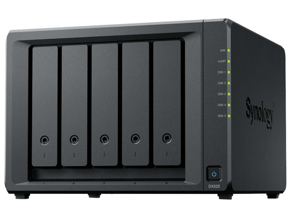 Unidad de Expansión Synology DX525 con 5 Bahías para Discos de 2.5