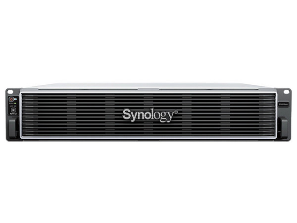 Servidor NAS Synology RS4826xs+: Procesador Intel Xeon D-1739 (hasta 3.5 GHz), Memoria de 16GB DDR4 ECC RDIMM, 12 Bahías, hasta 288TB, Expandible hasta 1.15PB, 2 Puertos 10GbE, USB 3.2, Hot-Swap.