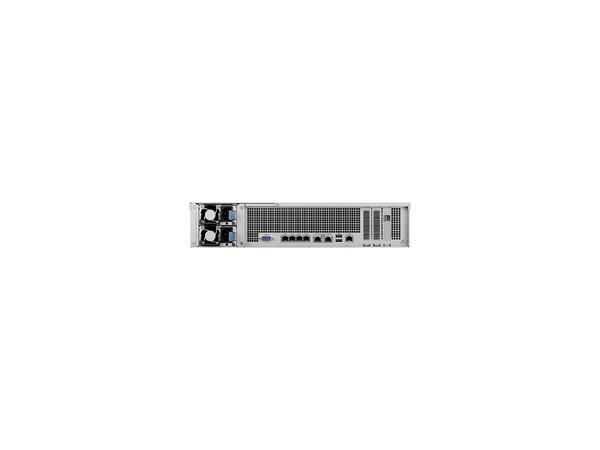 NAS Synology de 12 Bahias, Procesador Intel Xeon D-154, 16GB DDR4 ECC, 4 LAN GbE y 2 LAN 10GbE, USB 3.2.