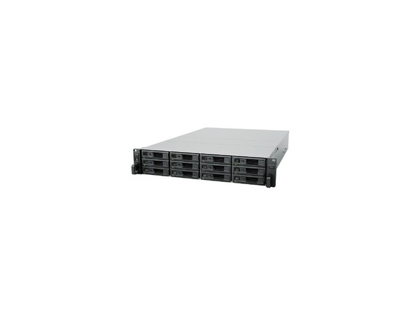 NAS Synology de 12 Bahias, Procesador Intel Xeon D-154, 16GB DDR4 ECC, 4 LAN GbE y 2 LAN 10GbE, USB 3.2.