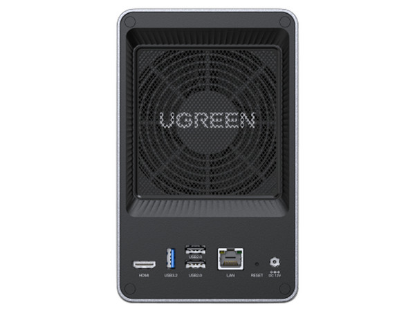 Servidor NAS UGREEN DXP2800:
Procesador Intel N100 (hasta 3.4 GHz), 
Memoria de 8GB DDR5,
2 Bahías SATA, 
S.O. No Incluido.