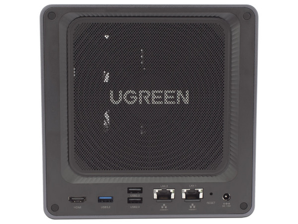 Servidor NAS UGREEN NASync DXP4800 Plus: 
Procesador Intel Pentium Gold 8505 (hasta 4.4 GHz), 
Memoria de 8GB DDR5, 
4 Bahías SATA, 
2 Ranuras M.2, 
S.O. No Incluido.