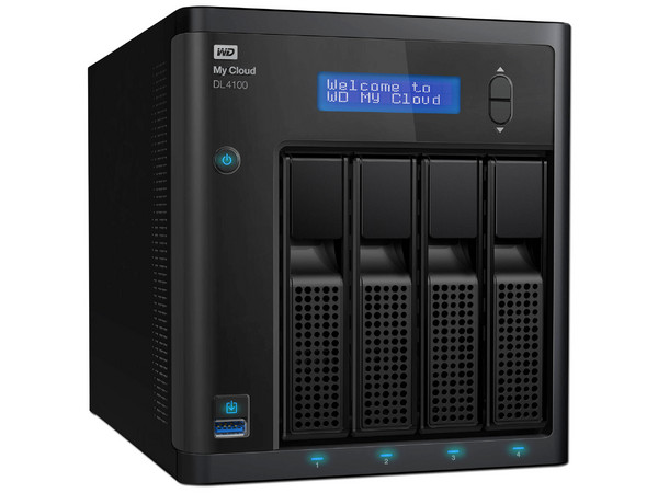 Almacenamiento en la nube personal Western Digital My Cloud DL4100, Ethernet, USB 3.0.