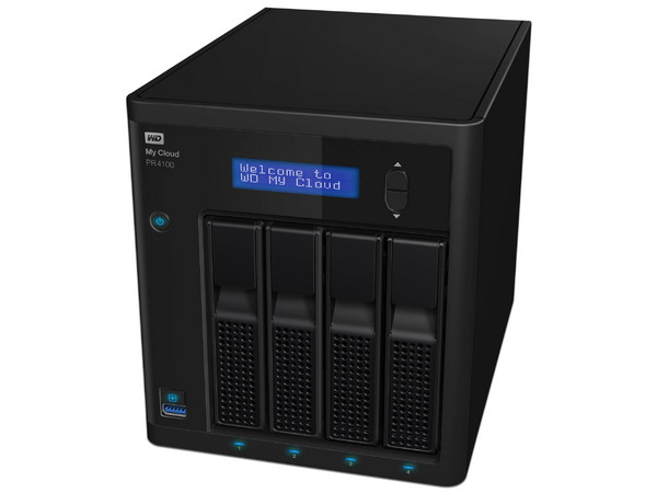 Almacenamiento en la nube personal Western Digital My Cloud Pro PR4100 de 24 TB, Ethernet.