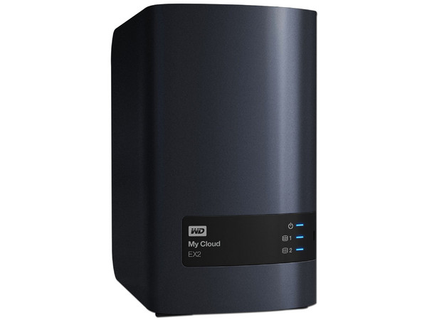 Almacenamiento en la nube personal Western Digital My Cloud EX2, Ethernet, USB 3.0 + 6TB (2 D.D. Western Digital Red de 3TB).
