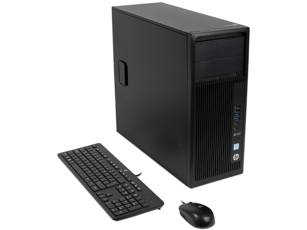 Workstation HP Z240 TW:
Procesador Intel Xeon E3-1225 v5 (hasta 3.70 GHz),
Memoria RAM de 16GB DDR4,
Disco Duro de 500GB,
Video Nvidea Quadro K1200,
Red Gigabit Ethernet,
Unidad Óptica DVD/RW,
S.O. Windows 10 Pro (64Bits).
