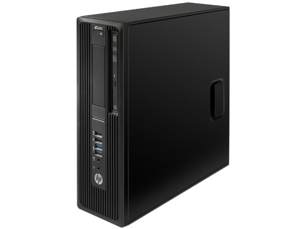 Workstation HP Z240 SFF:
Procesador Intel Xeon E3-1240 V6 (hasta 4.1 GHz),
Memoria RAM 16 GB DDR4 ECC, Disco Duro 1 TB,
Video Nvidia Quadro P600,
Windows 10 Pro (64 Bits)