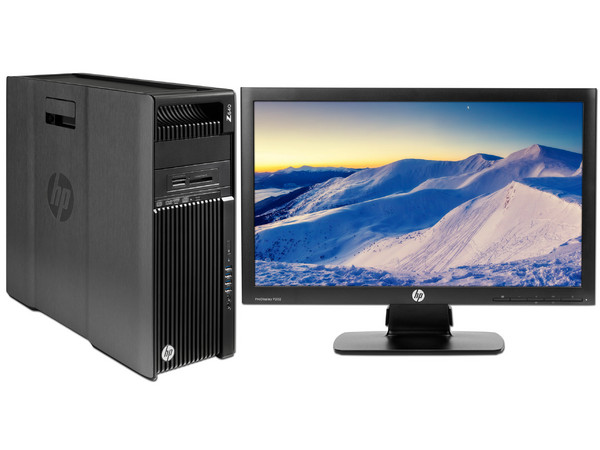 Workstation HP Z640 TW:
Procesador Intel Xeon E5-2620 V4 (2.10 GHz),
Memoria RAM 32 GB DDR4 ECC, Disco Duro 2TB, DVD±RW,
Video NVIDIA Quadro M2000, Windows 10 Pro, Incluye Monitor LED HP de 20