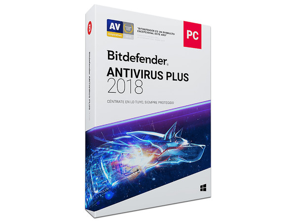 Bitdefender Antivirus Plus 2018 (10 Licencias) (1 año)