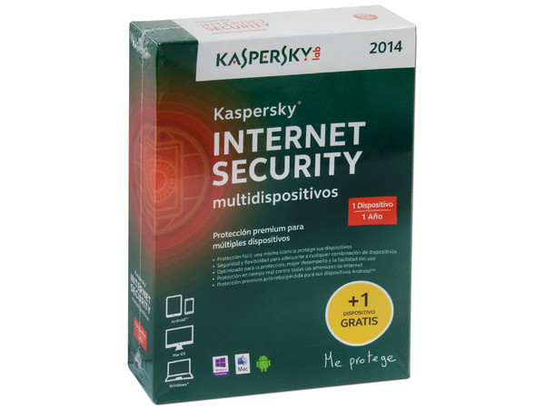 Kaspersky Internet Security Multidispositivos 2014, 1 Dispositivo, 1 Año.