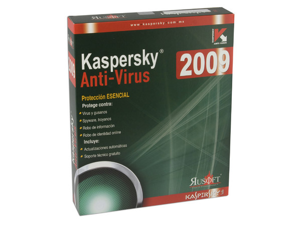 Kaspersky Anti-Virus 2009 para 1 Usuario
