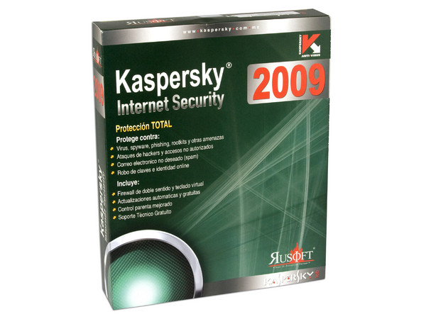 Kaspersky Internet Security 2009 para 3 Usuarios