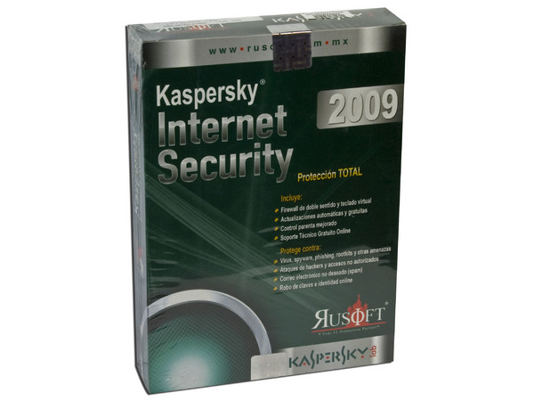 Kaspersky Internet Security 2009 para 1 Usuario