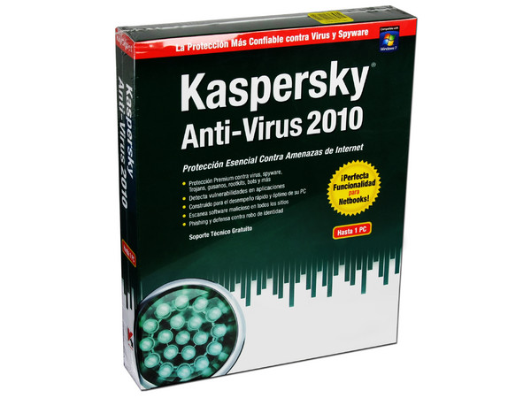 Kaspersky Anti-Virus 2010 para 1 Usuario