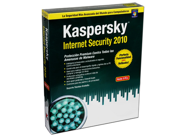 Kaspersky Internet Security 2010 para 3 Usuarios