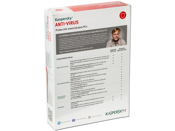 Kaspersky Anti-Virus 2013 (3 PCs)