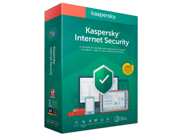 Kaspersky Internet Security Multidispositivos 2019, 10 Dispositivos, 1 Año.