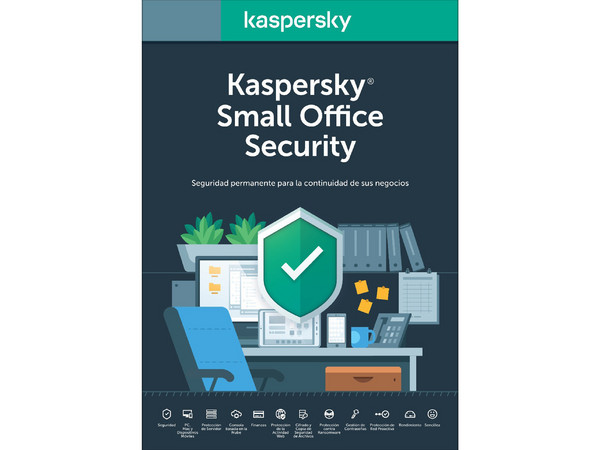 Kaspersky Small Office Security, 1 a 10 usuarios, 1 servidor, 1 Año.