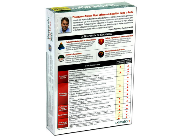 Kaspersky Anti-Virus 2011 para 1 Usuario