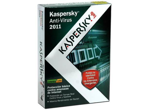 Kaspersky Anti-Virus 2011 para 1 Usuario