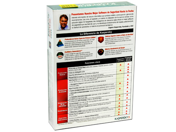 Kaspersky Anti-Virus 2011 para 5 Usuarios