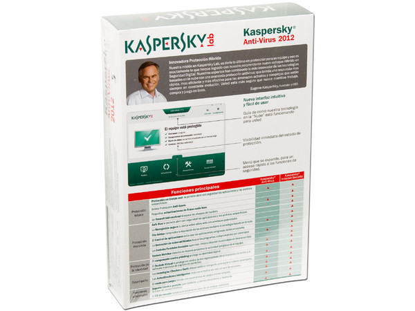  Kaspersky Anti-Virus 2012 para 1 Usuario
