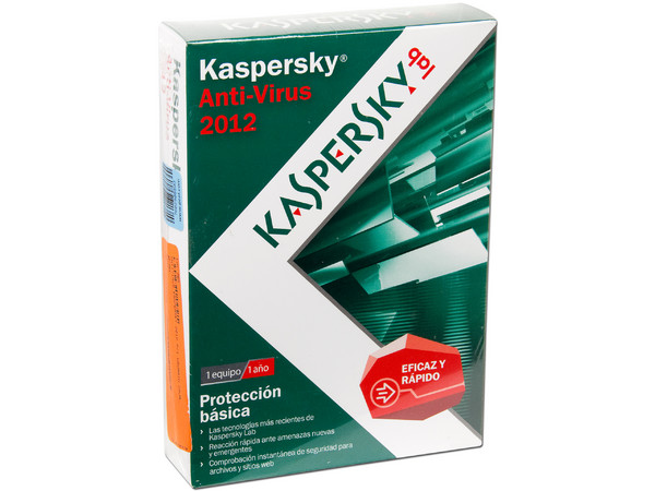  Kaspersky Anti-Virus 2012 para 1 Usuario