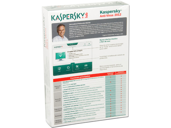 Kaspersky Anti-Virus 2012 para 3 Usuarios