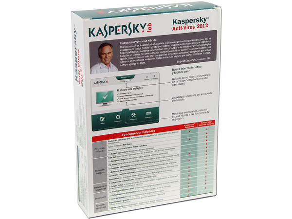 Kaspersky Anti-Virus 2012 para 5 Usuarios