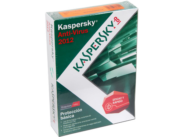 Kaspersky Anti-Virus 2012 para 10 Usuarios