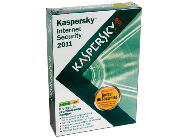 Kaspersky Internet Security 2011 para 3 Usuarios