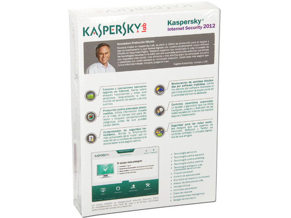 Kaspersky Internet Security 2012 para 1 Usuario