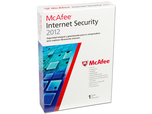 McAfee Internet Security 2012 para 1 Computadora