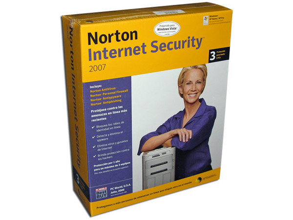 Norton Internet Security 2007 para 3 usuarios