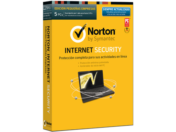 Norton Internet Security Edición Pequeñas Empresas, en Español , 1 Año. (5 PCs)