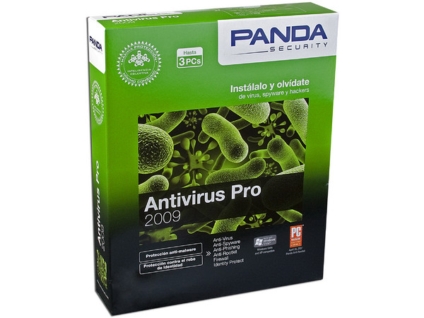 Panda Antivirus Pro 2009 hasta 3 PCs