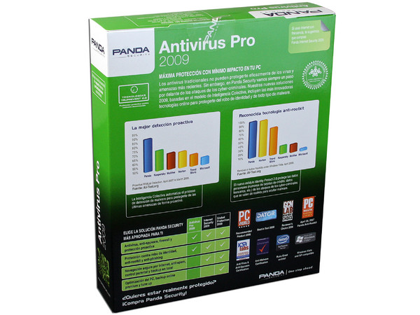 Panda Antivirus Pro 2009 hasta 3 PCs