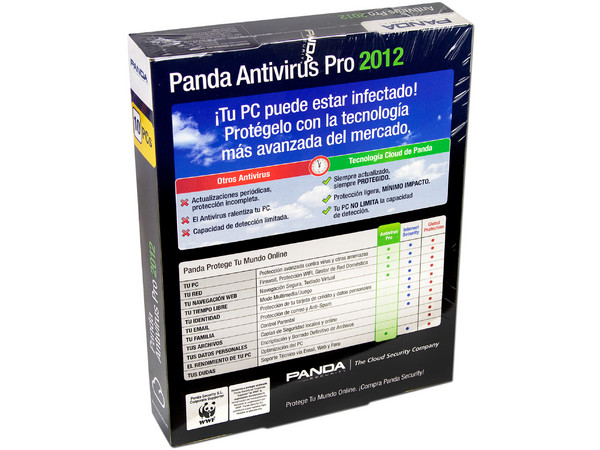 Panda Antivirus Pro 2012 Español (10PCs)