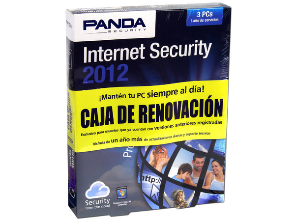 Panda Internet Security 2012 Español (3PCs) Caja de Renovación (Exclusivo para usuarios que ya cuentan con versiones anteriores registradas)