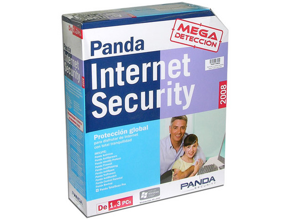 Panda Internet Security 2008 en Español, hasta 3 PCs