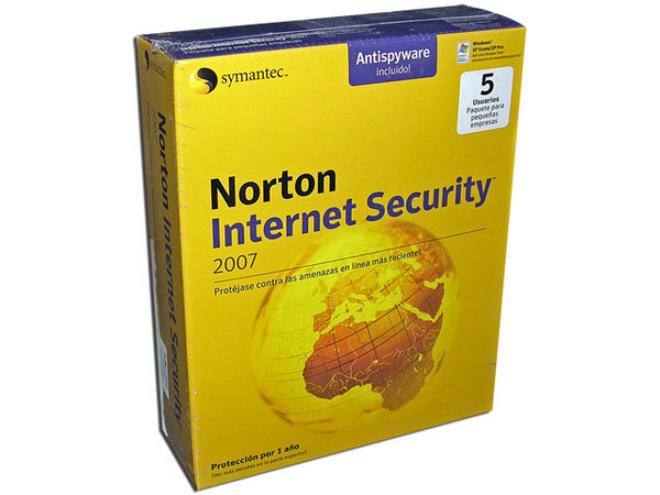 Norton Internet Security 2007 en Español para 5 usuarios