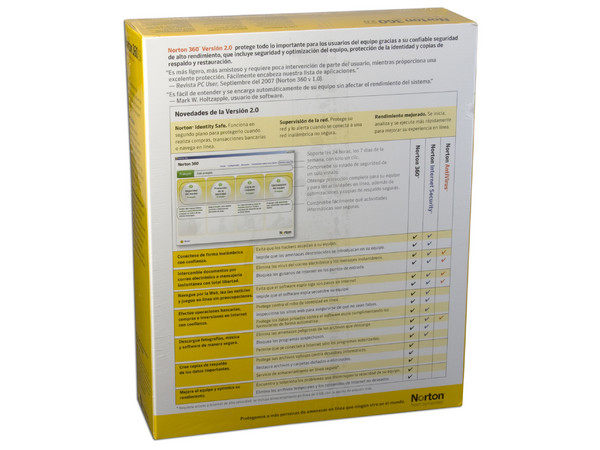 Norton 360 Version 2.0 para 3 Equipos. 